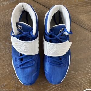 Nike Kyrie 6 Basketball Shoes Blue And White Size 11